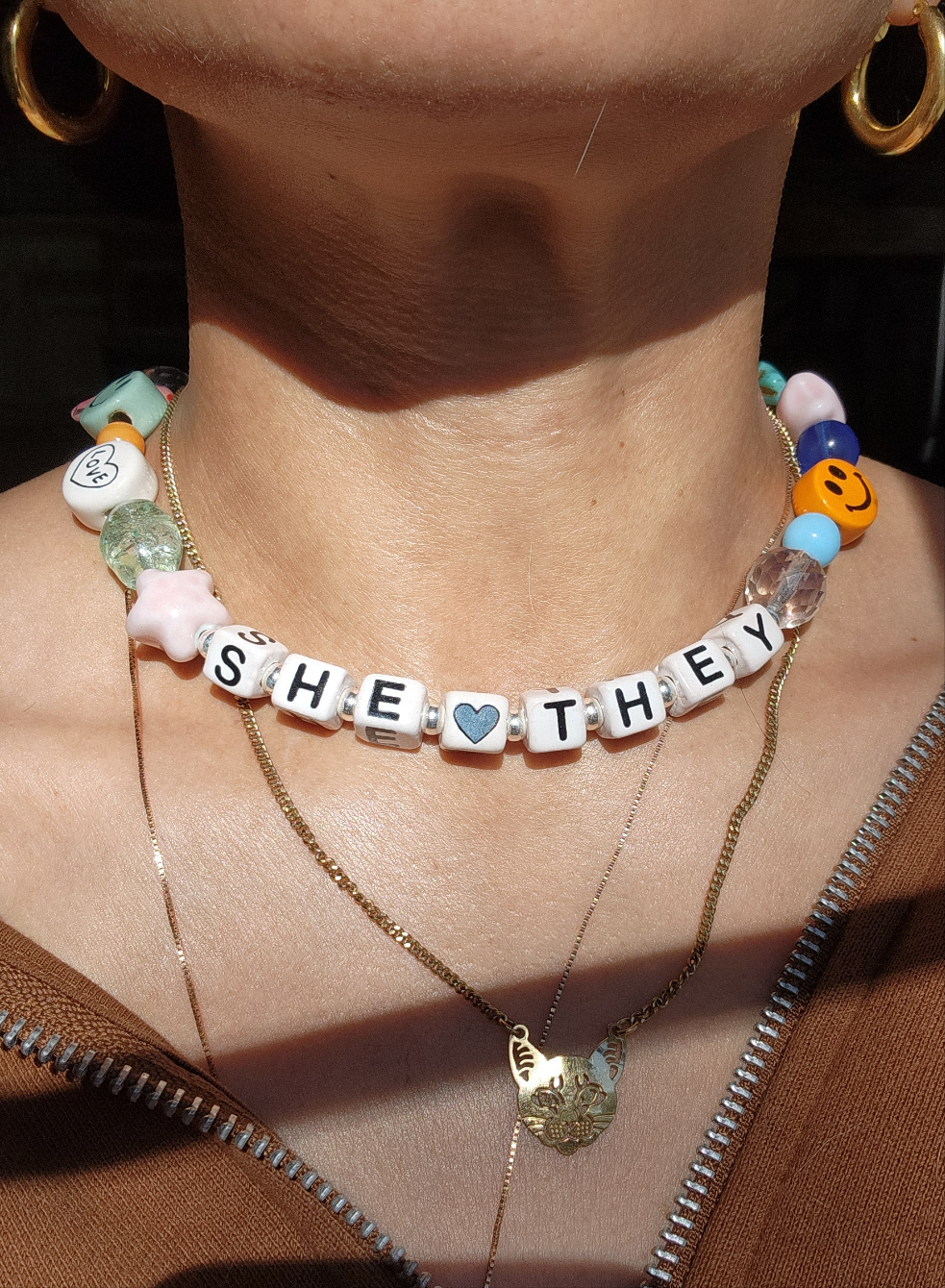 Custom Pronouns Necklace