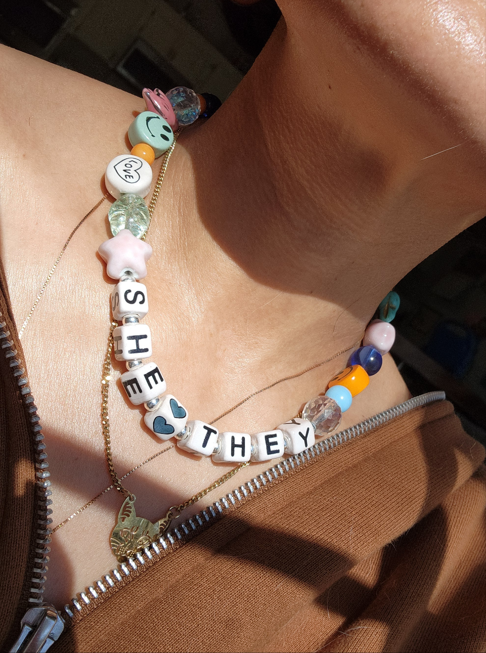 Custom Pronouns Necklace