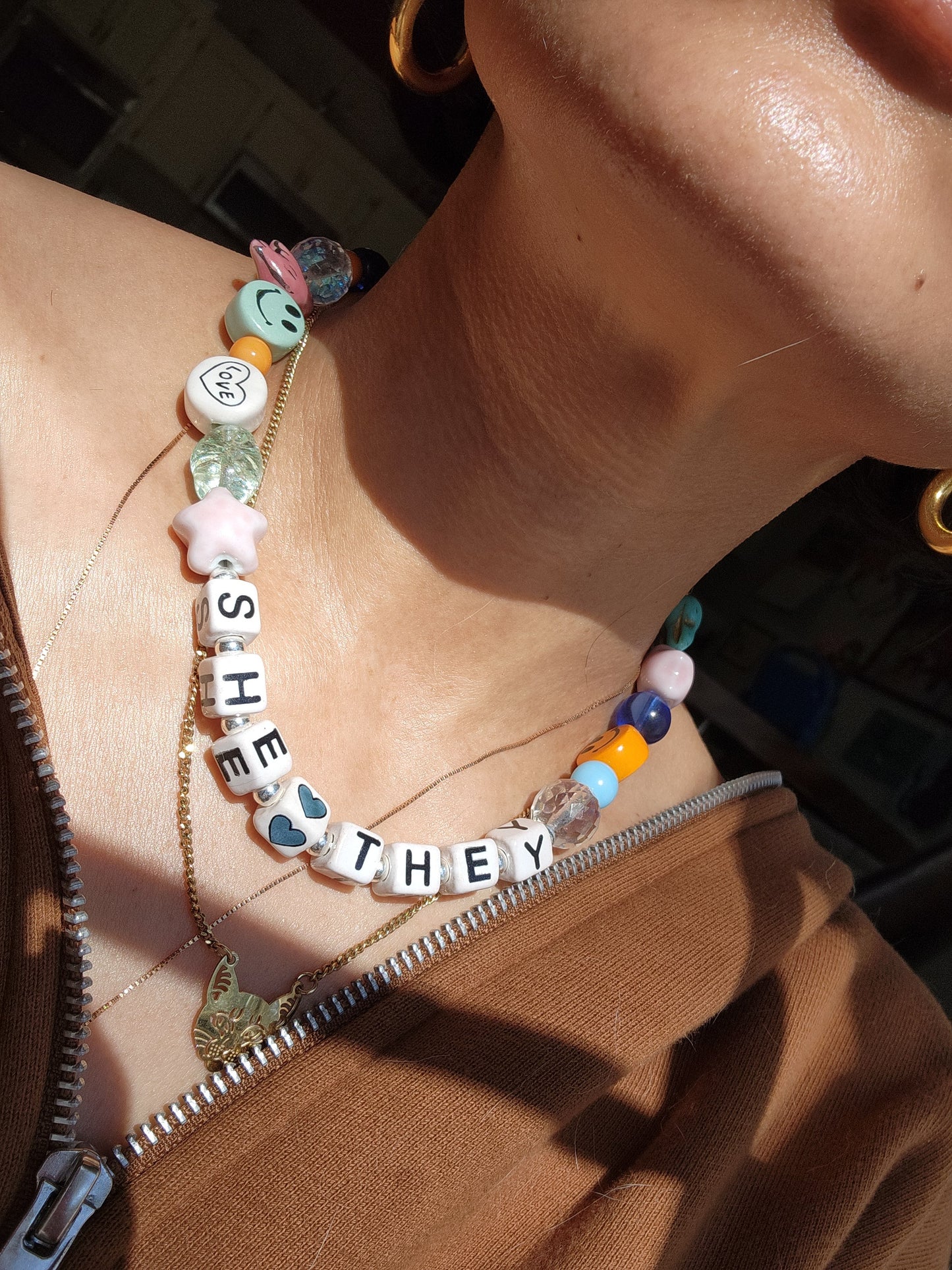 Custom Pronouns Necklace